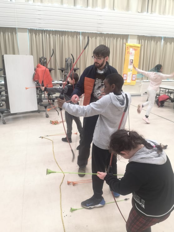 WistonLodge's tweet photo. Great week with P6s from @StJohnPaulGCC this week. Time flew with archery, crate walk and bushcraft among other activities. Looking forward to having you with us next week!
#learningoutreach #developmentaleducation #buildconfidence #funlearning #teambuilding https://t.co/Wtqcw4qhEI