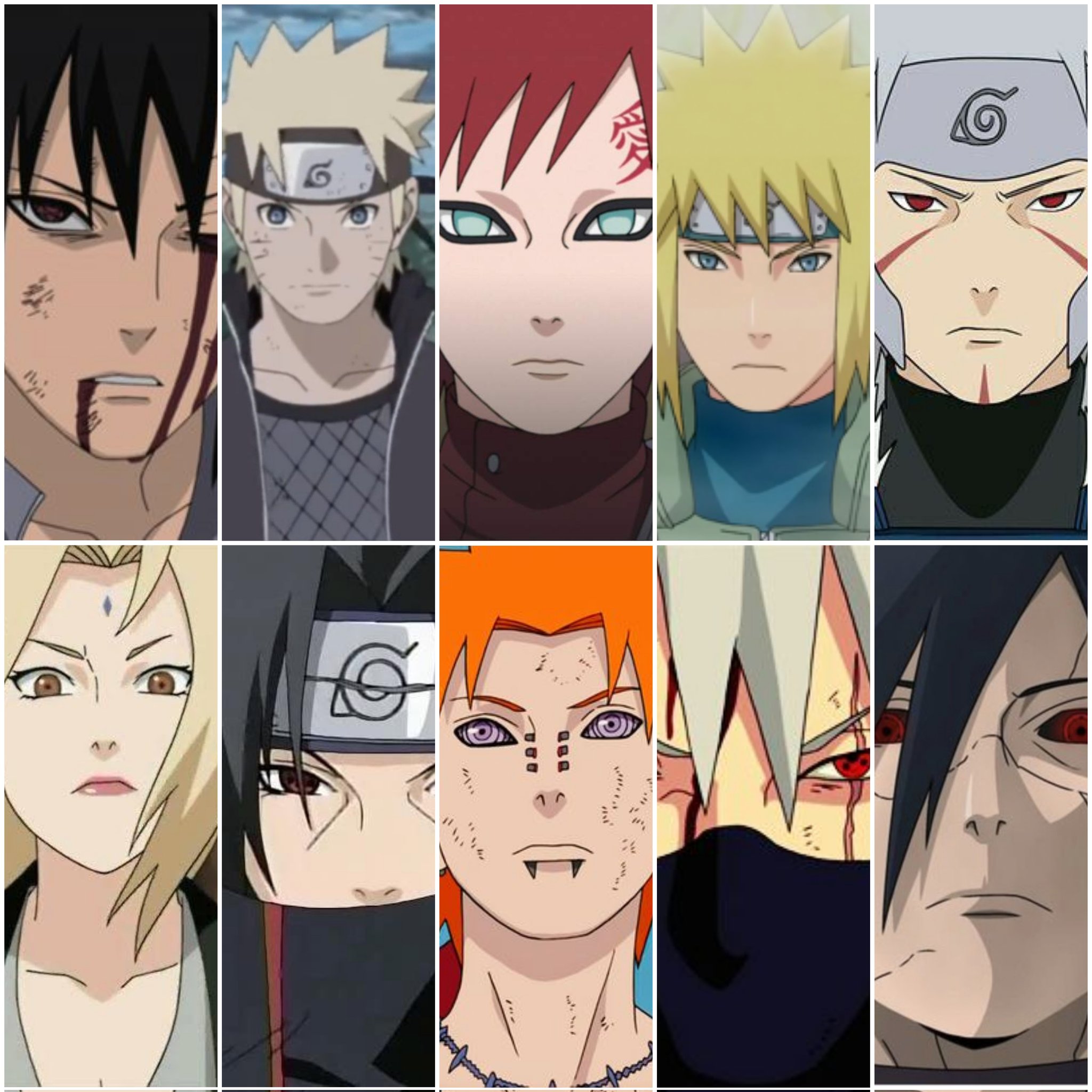 Top 10 Naruto Characters of All Time