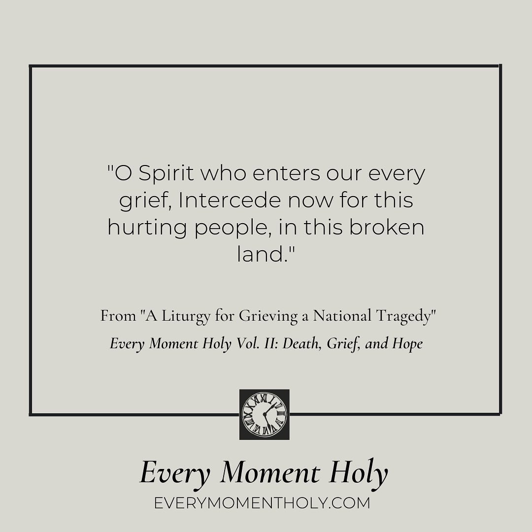 TheRabbitRoom's tweet image. Today, we share Doug McKelvey’s “Liturgy for Grieving a National Tragedy” and invite you to join us in prayer for our brothers and sisters in Ukraine: bit.ly/3M0t5Ys

You can download this liturgy and others at EveryMomentHoly.com/liturgies or  in the Every Moment Holy app.
