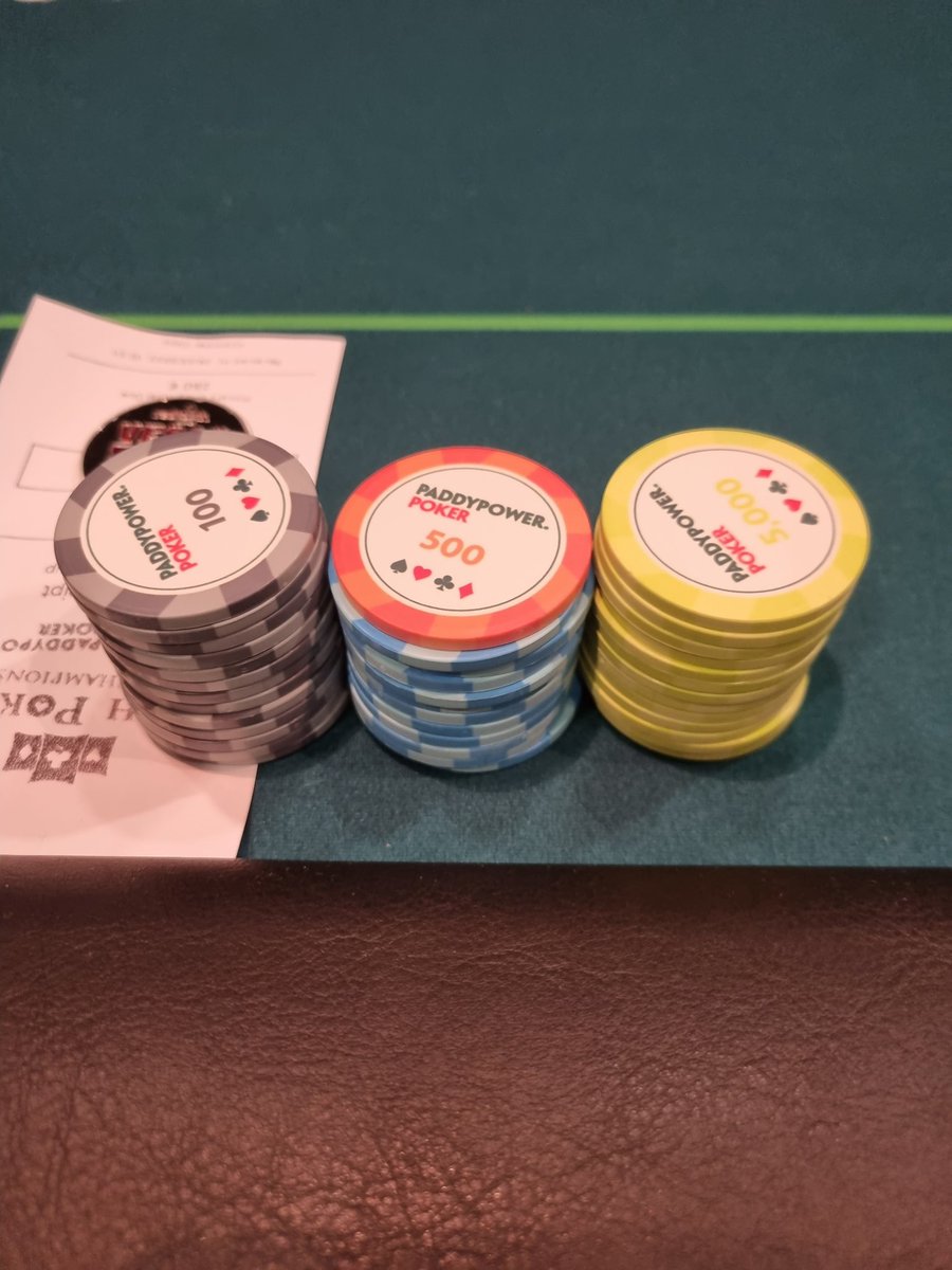 SirTom1248's tweet photo. Made it over to the @paddypowerpoker Team Event in Limerick! Time to spin up a stack! https://t.co/Vt32m9qjPQ