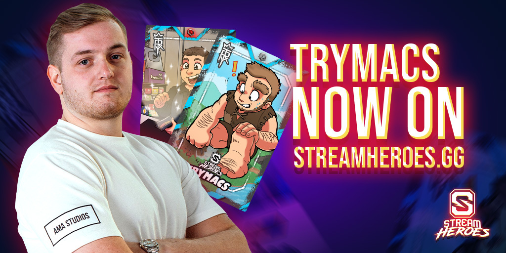 Streamheroes's tweet photo. Yes, that's right!

We're super proud to announce today our official partnership with @Trymacs! Welcome on board 🥳😍 https://t.co/wD17eWa8Xh