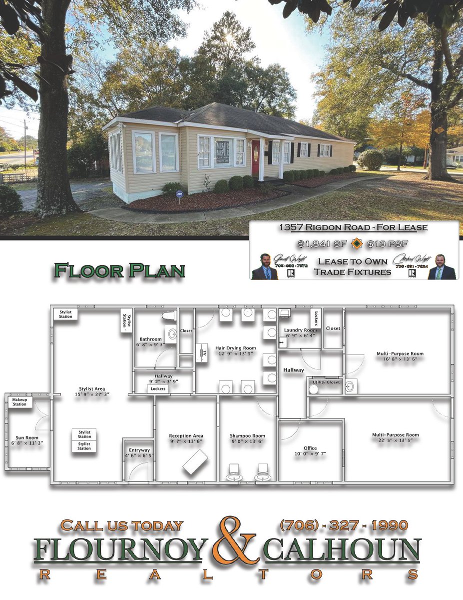 FC_Realtors's tweet photo. 📍1357 Rigdon Road #ColumbusGA 
Former #Hairsalon #forlease #moveinready 4 #styliststations #sunroom features #makeupstation 8 #dryingchairs 2 #washbowls #leasetoowntradefixtures Call Garrett, Michael or Diane (706) 888-0561 for more info. https://t.co/0my47bSCDa https://t.co/yPsFcOxkDo