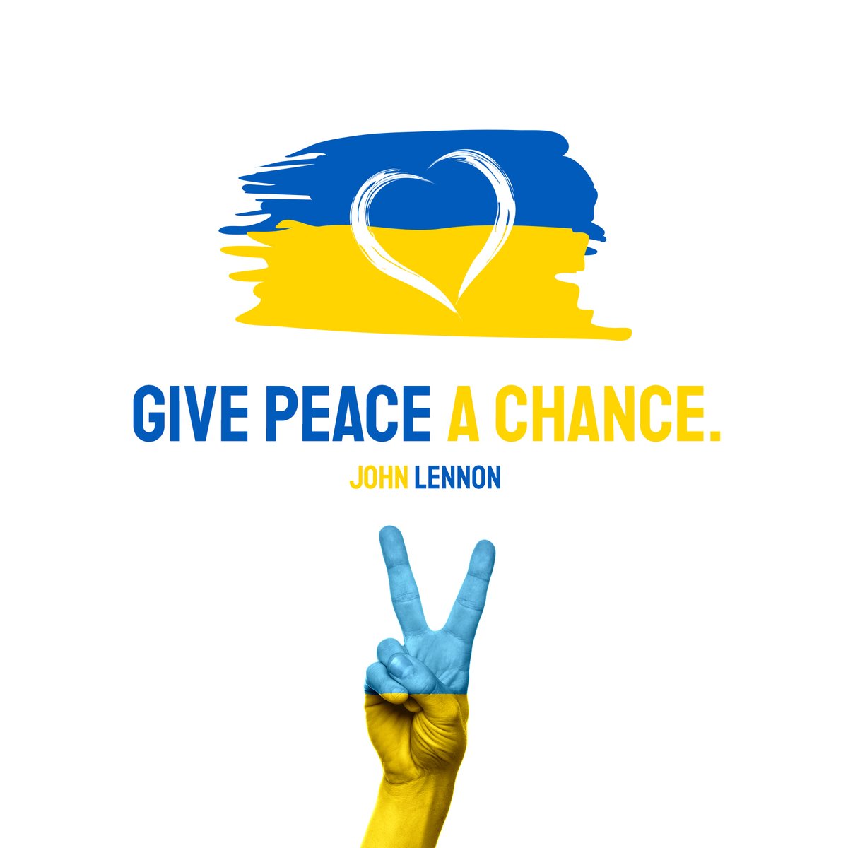 #Ukraine #IStandWithUkraine #GivePeaceAChance