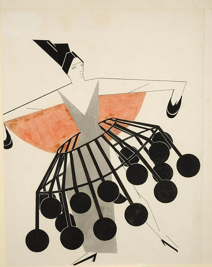 internetstine's tweet photo. costume designs by Ukrainian avant-garde artist Alexandra Ekster, 1924.

📷Lobanov-Rostovsky collection https://t.co/InbRxRANpl