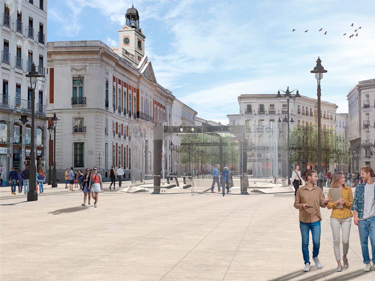 Dani_AyusoVk's tweet photo. 5° reforma Puerta  del Sol  vs.  Nunca reforma plaza de tu barrio fuera de la M30 https://t.co/zQJCAZKzEG