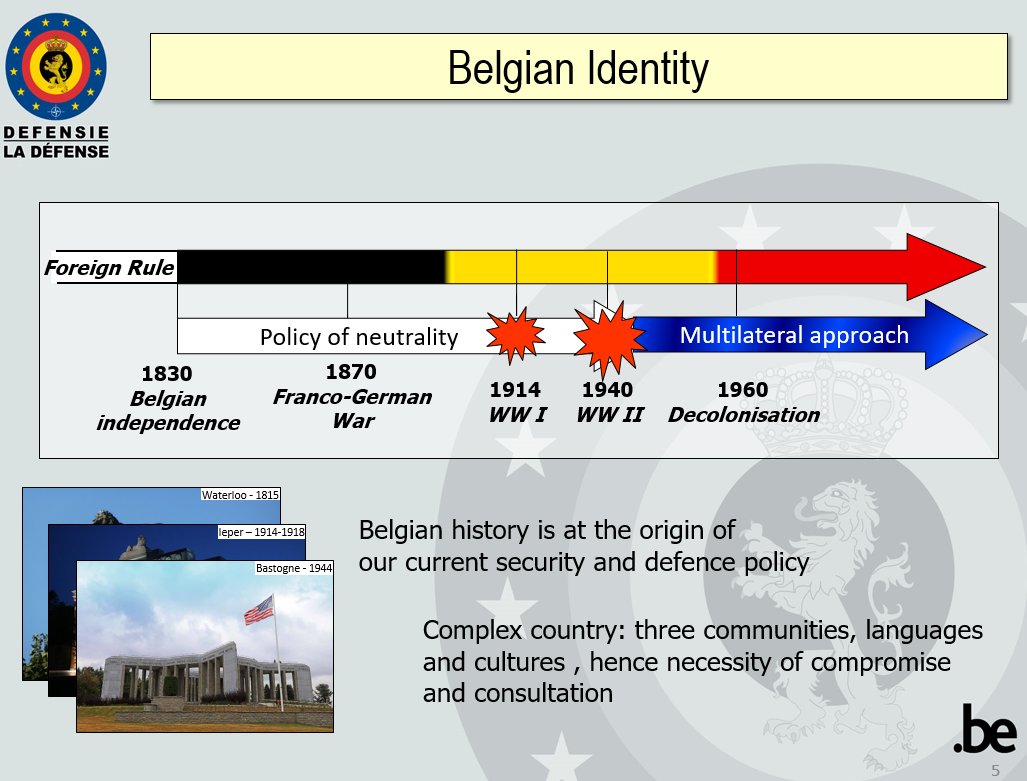AStCBelDef's tweet photo. 🌐 Yesterday, GMJ Vansina came by. The Assistant Chief of Staff of our strategy department (ACOS Strat) talked us through the Belgian Defence Policy and interacted with the group during an interesting Q&amp;A session. 👍 https://t.co/dBww4eir0q