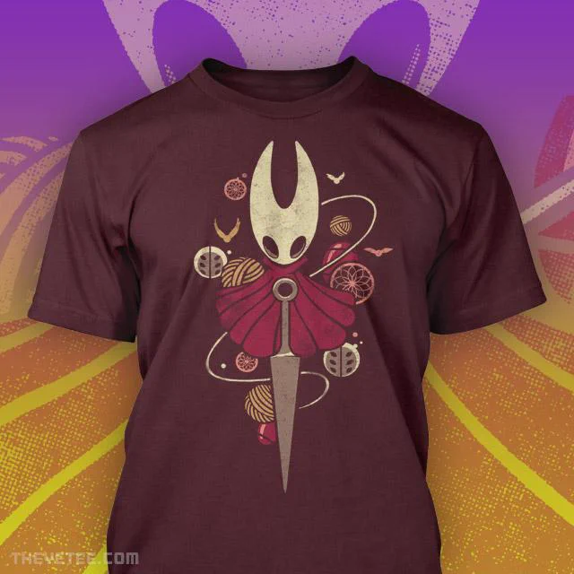 Celebrate the 5th anniversary of @TeamCherryGames's hauntingly beautiful Hollow Knight with the official collection tees, keychains, and more located deep in the depths of the YeteeMart! https://t.co/yp0mA4IN7E 