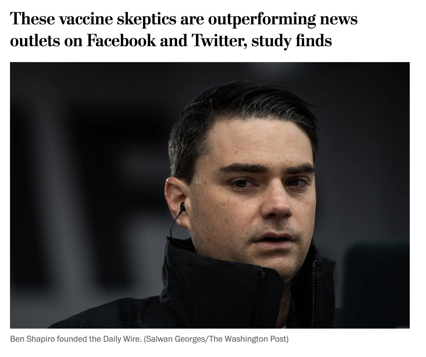 Ben Shapiro Tour Schedule 2022 Ben Shapiro On Twitter: "Oh, Nothing, It's Just Wapo Trying To Pressure  Social Media To Choke Off Our Traffic Again Based On The Lie That We're  Anti-Vaccine, Not Just Anti-Vaccine Mandate. Notice