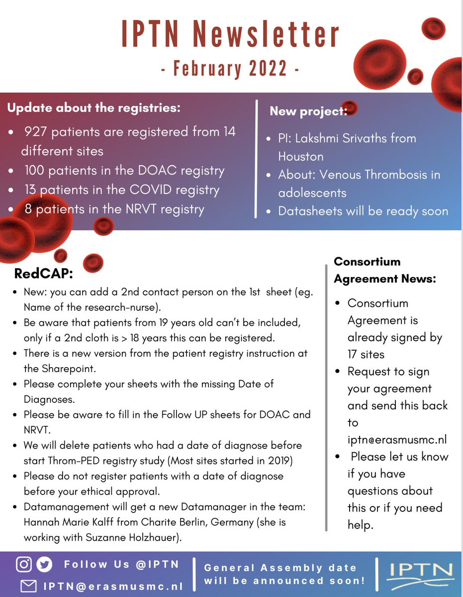 Newsletter February 2022! Keep updated!