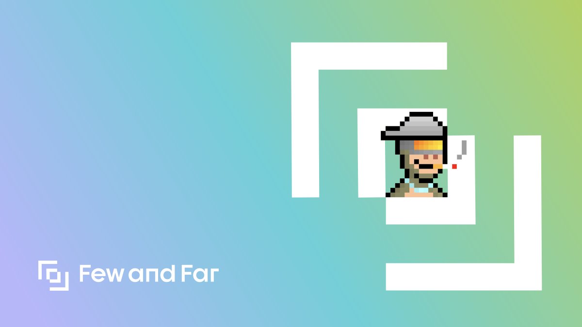 Few and Far Web3 & NFT Platform 🏝️ tweet media