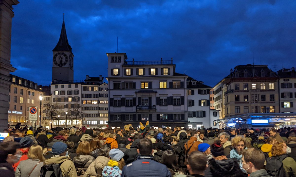 Zurich stands with Ukraine.