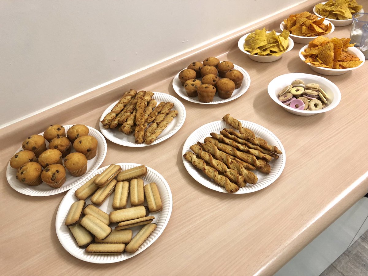 Juniper_Sally's tweet photo. A party buffet to celebrate one of our service users birthdays this evening! 🎉 @GMMH_NHS @PaulEndley @Alison_Mills1 @SheilaH78888923 @nigelparkhouse1 @Safewards https://t.co/z4uFPG0Gic