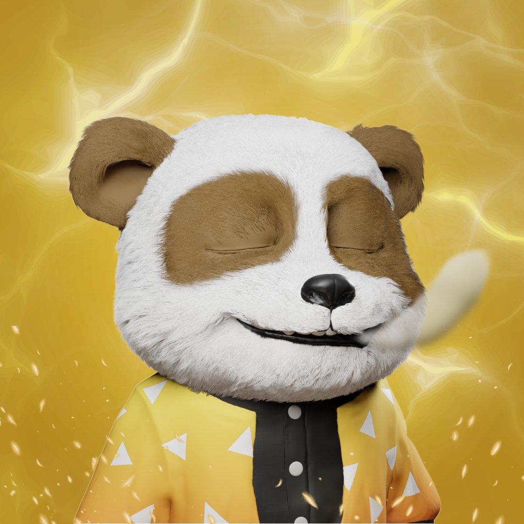 patrol_panda's tweet image. Kaminari no kokyū. 

Baby pandas 🤝 Anime 🔥🔥 
#SolanaNFT #NFTCollection #NFTCommumity #NFT