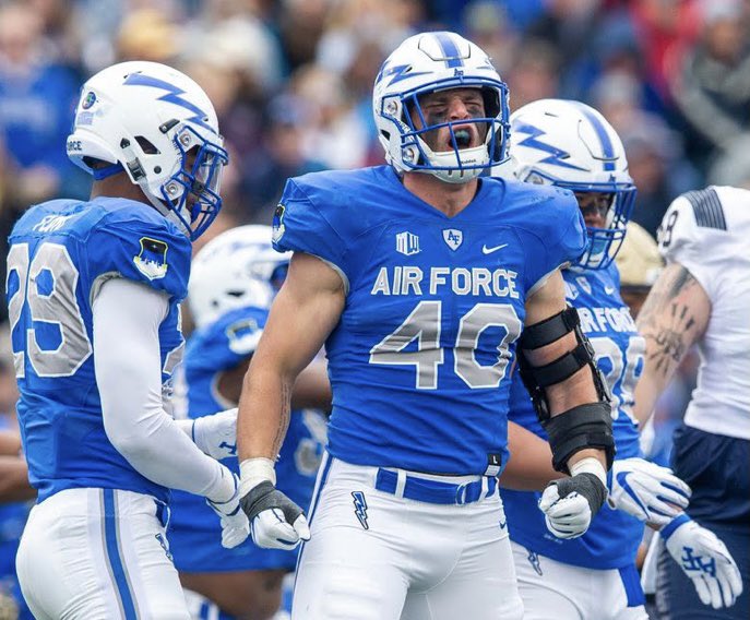 Honored to have received an offer from Air Force! Thank you <a href="/CoachAlexMeans/">Alex Means</a> <a href="/CoachTCalhoun/">Troy Calhoun</a> and <a href="/AF_Football/">Air Force Football</a>