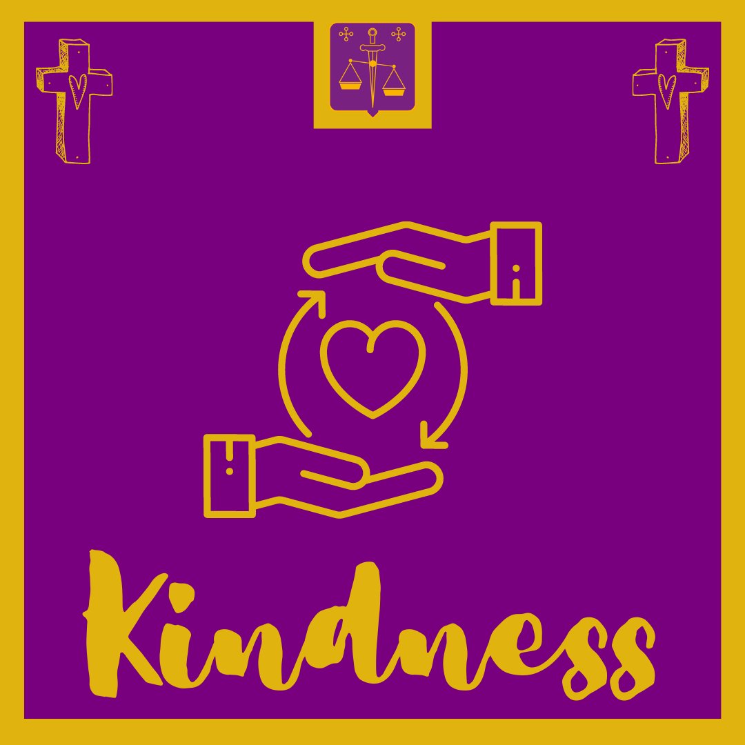 StMichaelsEW's tweet photo. Our school value this half term is Kindness.
Be kind and compassionate to one another. Ephesians 4:32.
#valueoftheterm #schoolvalues #kindness #bekind #valuekindness https://t.co/dls2lhxDQb
