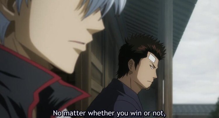 RT @NicholasKatsik2: In context of recent events these words from Gintoki have never wrung more true. https://t.co/cVoHis1Sw6