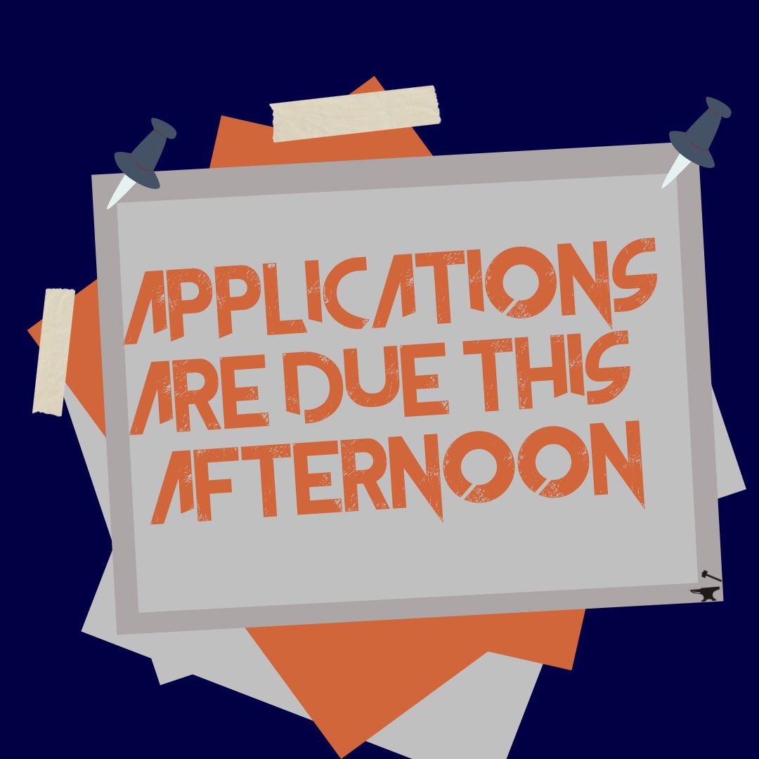 Can’t wait to see who’s on the staff next year but hurry the deadline is so close!! 💕