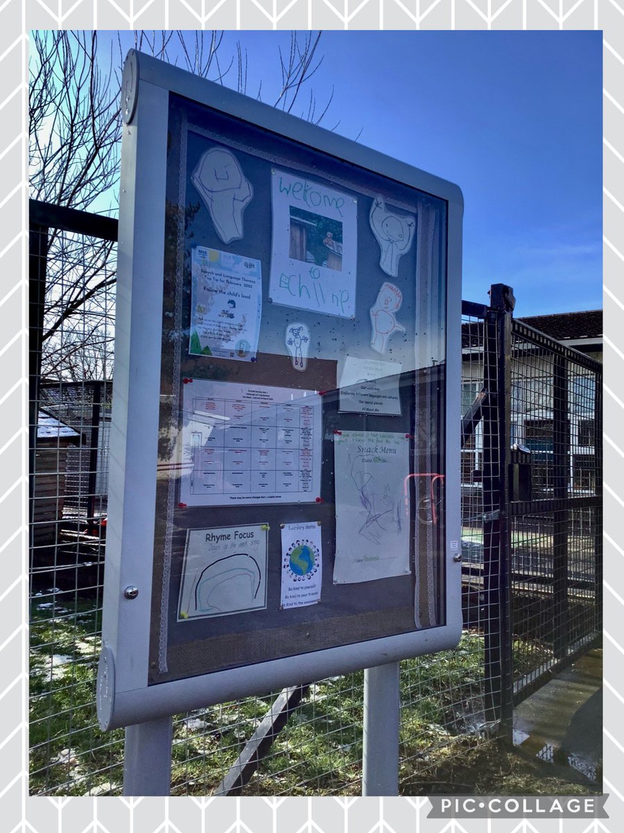 Remember to check our new information board to keep up to date with what’s going on at nursery.