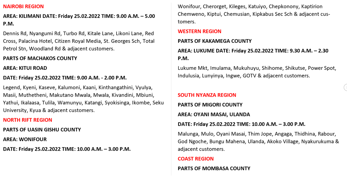 KenyaPower_Care tweet picture