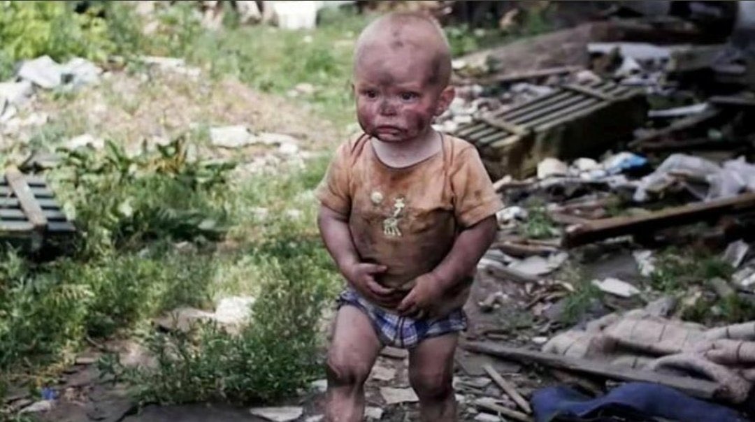 Çocukların öldüğü 
hiç bir dava haklı değildir...
#Ukrayna