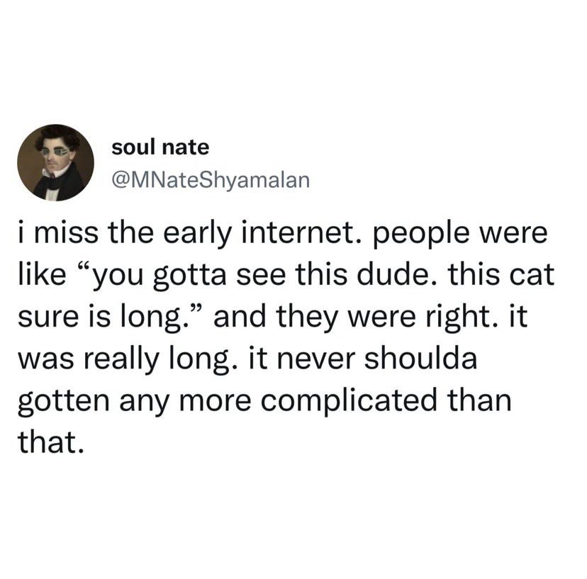 iStoreworld's tweet image. It was a simpler time.

#CatsRuleTheInternet #TBT