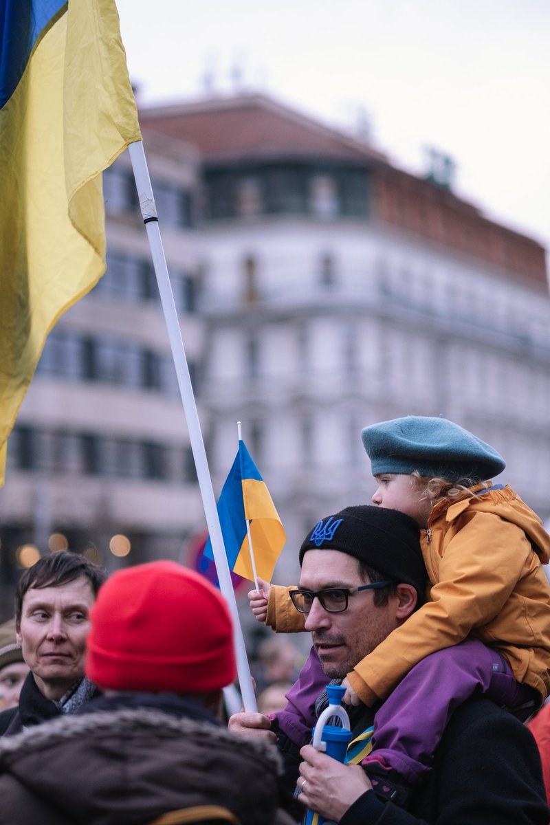 ladlitko's tweet image. 24.02 17:00, Václavské Náměstí, Praha #UkraineRussia