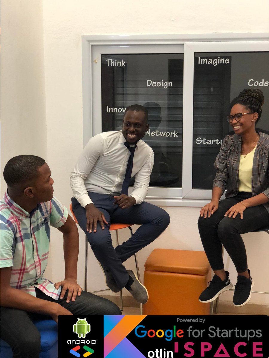 GeraldKumah's tweet photo. #1DayMore in a few hours All Programmers, all Laptops all #Android Phones lead to 1 Place #Kotlin for Mobile Apps Development #Bootcamp2.0 by @iSpaceGh and @GoogleStartups @jkeyison 

Get into your Creative vibe by joining the conversation "What should I build" with @UnlockingWAT https://t.co/yIl4zIHjhg