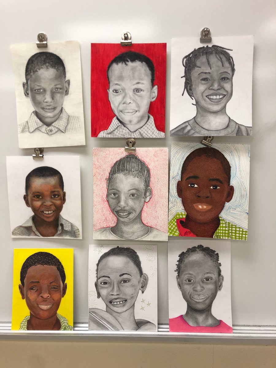 WaupunSchools's tweet image. Junior/Senior High art students participated in "The Memory Project."  All of these projects are heading to children in Nigeria! Thank you for sharing your talents Waupun art students! #WarriorPride #TheMemoryProject