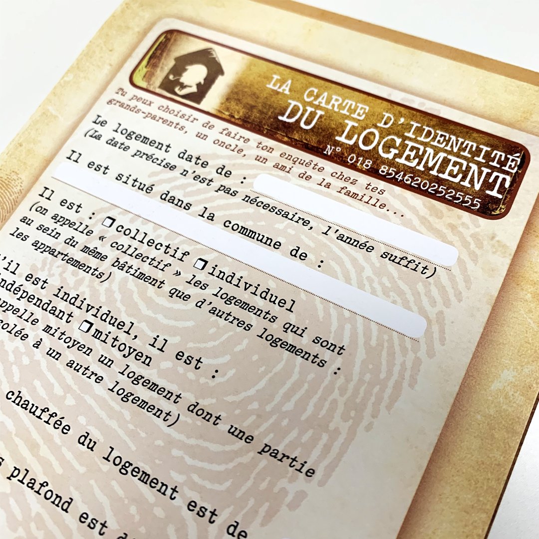 L'affaire du koliwattheure démarre avec la carte d'identité du logement qu'il faudra remplir : année de construction, surface chauffée, nombre de pièces et d'étages, nombre d'occupants... Rien n'est laissé au hasard 🔎 !