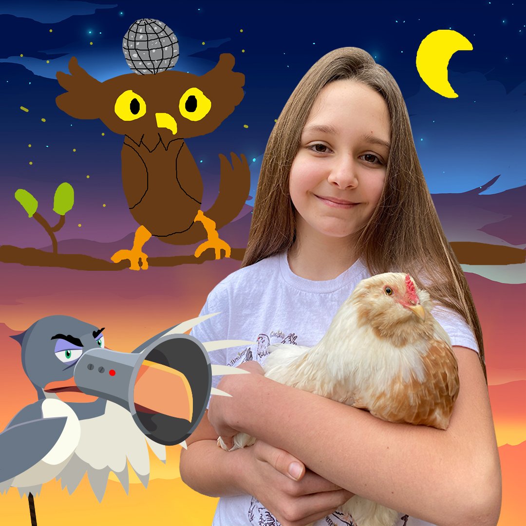 nightzookeeper's tweet photo. π Congratulations to our Star Writing Megaphone's Challenge winner! π¦π’π
Moralfinch60 wrote a story about a disco ball owl who loves all kinds of music and can play all instruments in the world! πΉπΈ
#starwriting #onlinelearning #creativewriting #homeschool #nightzookeeper https://t.co/a2GGau1nYA