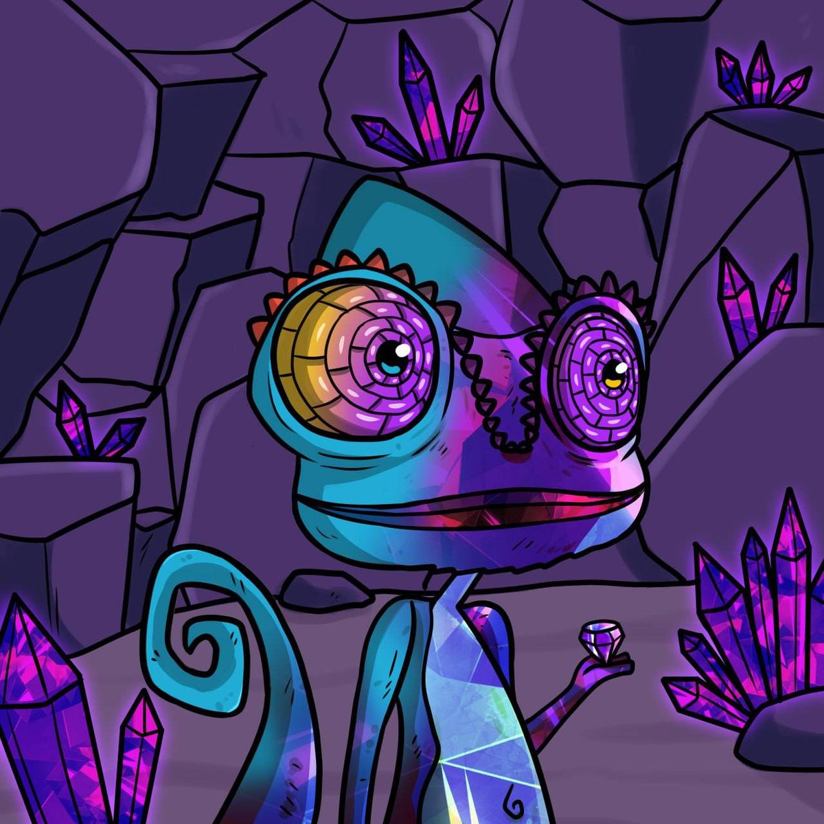⚡🎁We've giving away 15 whitelist spots for ChameleonVille; the first cross-chain NFT game on <a href="/SecretNetwork/">Secret Network</a>. Secret Network mint on March 3rd

To enter:
• Follow <a href="/StashhApp/">Stashh - Secret NFT Marketplace</a> &amp; <a href="/ChameleonVille/">Chameleon Ville</a> 
• Like &amp; retweet
• Tag 3 friends
• Give our Stashh Chameleon a name