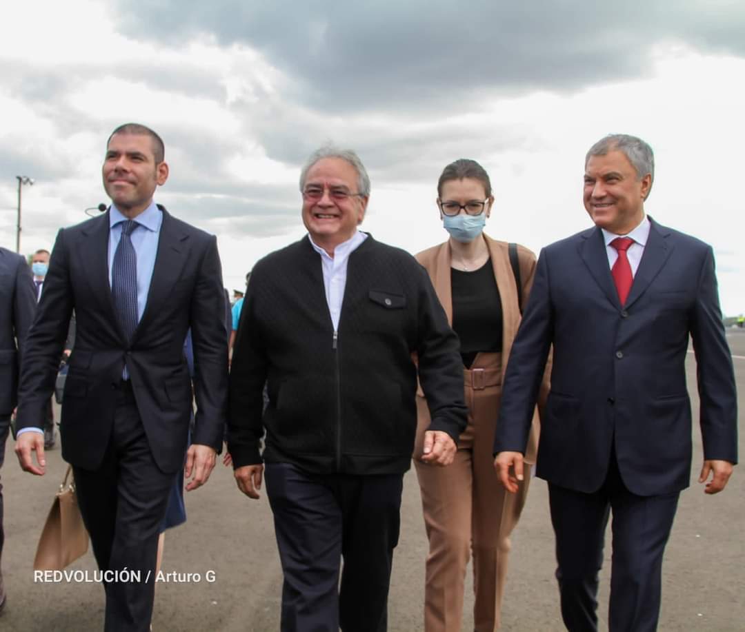 ArdilaQuezada's tweet photo. #24Febrero|| En Nicaragua se encuentra una importante delegación diplomática desde #Rusia, encabezada por el presidente de la Duma, Vyacheslav Volodin. https://t.co/YxkLbbodO3