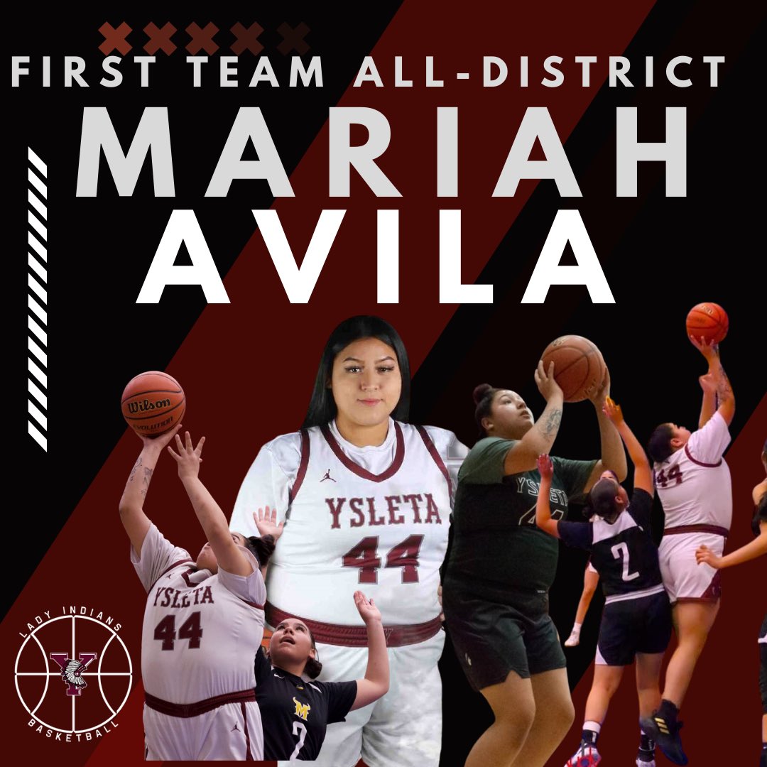 Congratulations to <a href="/MariahSAvila1/">mariah avila</a> for being named District 2-5A First Team All-District <a href="/Fchavezeptimes/">Felix Chavez</a> <a href="/EPSports915/">Borderland Sports</a> <a href="/Prep1USA/">PREP1</a> <a href="/ysletafootball/">Coach Martinez</a> <a href="/YsletaSports/">Ysleta HS Athletics</a> @SarinanaYHS