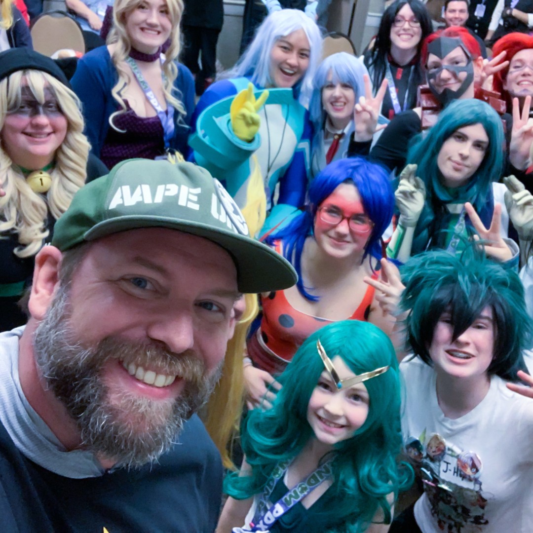 WasabiConPDX's tweet photo. #ThrowbackThursday to #FandomPDX 2019! 🤭 The #CostumeContest was full of some astonishing #cosplays and an even more amazing #community. Hope everyone is looking forward to the #convention this year as well. 😊 https://t.co/XQVpuG5DRp