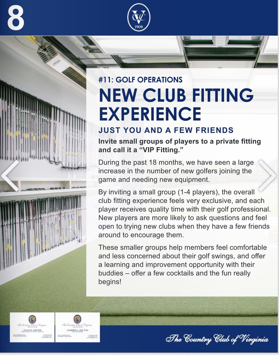 CamfieldGolf's tweet photo. Really proud of our team coming up with these creative ideas for our membership and staff in the past year for the @CMAA #ideafair - even had a winner 🏆 too. Check it out!

#golflife #golfisfun #golfprofessional https://t.co/BRmGw5CJbt