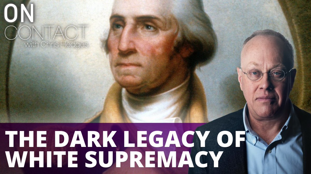 RT_America's tweet photo. On this episode of #OnContact show, @ChrisLynnHedges discusses George Washington, the fallible human being and one of the principal architects of the United States with author Nathaniel Philbrick
https://t.co/GQnh0YyKzN https://t.co/dddTUeQ46d