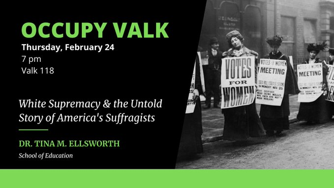 Tonight's the night!

7 PM Valk 118