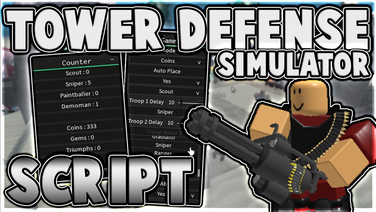 AhmedMode_YT's tweet image. [UPDATE 💘] *NEW* ROBLOX TOWER DEFENSE SIMULATOR HACK SCRIPT AUTO FARM PLACE UPGRADE PASTEBIN 2022

Video of the script: youtu.be/hndRZal2pEA

Download the script here: ahmedmode.com

#roblox #ahmedmode #robloxhacks #robloxcheats #robloxexploits #robloxmods