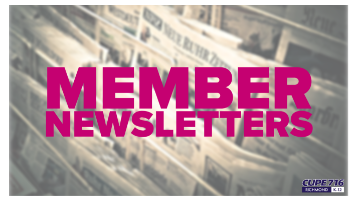 716Cupe's tweet photo. The latest CUPE 716 newsletter is now posted. https://t.co/gyxaKQVfsE
#cupe716 #membership #newsletters https://t.co/TyKG5t0Mk1