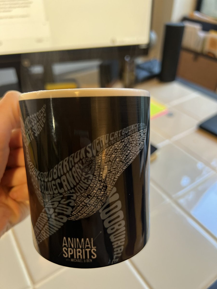 One of those days…Don’t worry it’s decaf 🐋<a href="/awealthofcs/">Ben Carlson</a> <a href="/michaelbatnick/">Michael Batnick</a>