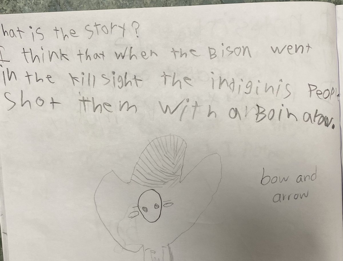 KaraMedlicott's tweet photo. Gr. 2 students built on their observation skills using real bison bones! They used these artifacts to make inferences and tell stories. How can these artifacts help us gain a deeper understanding of this place and the first people on this land? #Edgemontstory @EdgemontCBE https://t.co/bztugQfRJC