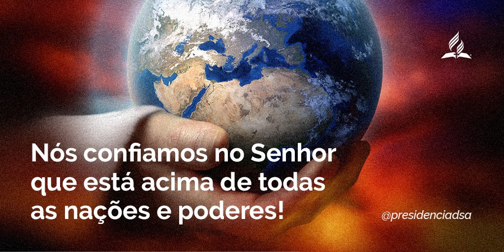 Meu coração fica apertado quando ouço falar de uma guerra. Eu fico pensando em tanta gente com medo, triste, sem saber muito bem o que fazer. Em uma hora dessas, muitas análises e comentários podem ser feitos, mas nós precisamos orar e confiar no poder divino.