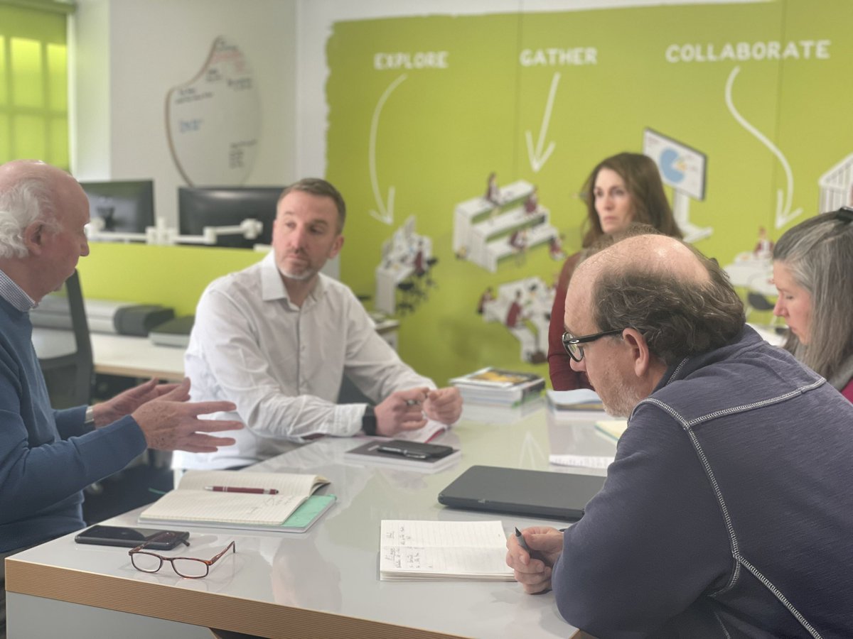 Reviewing PLS magazine at Learniture Towers today with <a href="/terry4learning/">Terry White</a> <a href="/Spaceoasis/">Spaceoasis</a> and <a href="/murrayhudson/">Murray Hudson</a> … lots happening