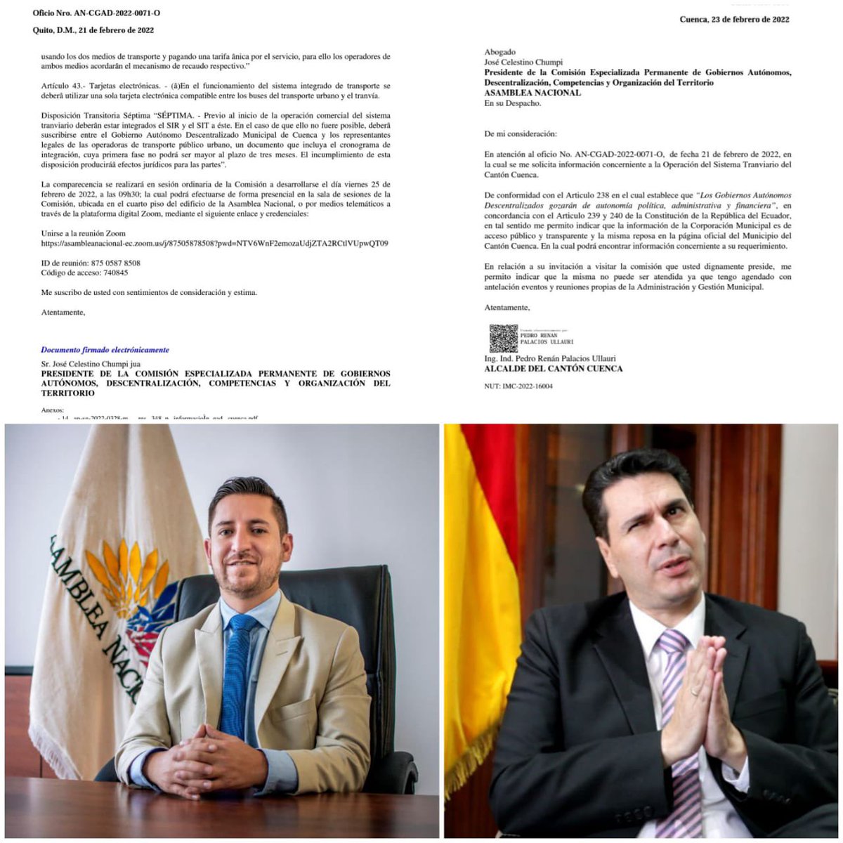 Rodrigo_Fajar12's tweet photo. #TRANVIA| Alcalde de Cuenca @pedropalaciosu no entrega información ni comparecerá ante el llamado de la Comisión de @GobAutonomosAN para explicar la sostenibilidad y sustentabilidad del #Tranvia
No podemos permitir que no transparenten la información.
#Transparencia
#Cuenca https://t.co/vwSBOOsuT6