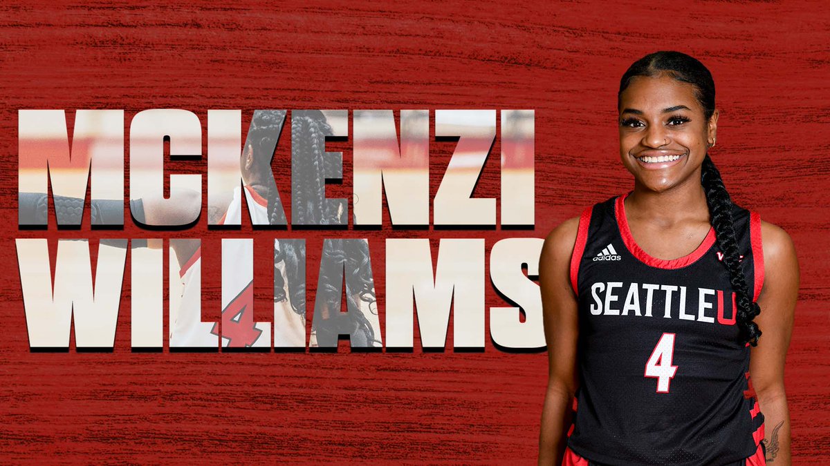 seattleu_wbb's tweet photo. It's Senior Week! McKenzi Williams will finish her career with a cornucopia of awards, including All-WAC, Seattle Sports Star of the Year, and Academic All-WAC.

📰https://t.co/mV9NqXFbux 

#TogetherWeSoar https://t.co/kQ0BXOPELV