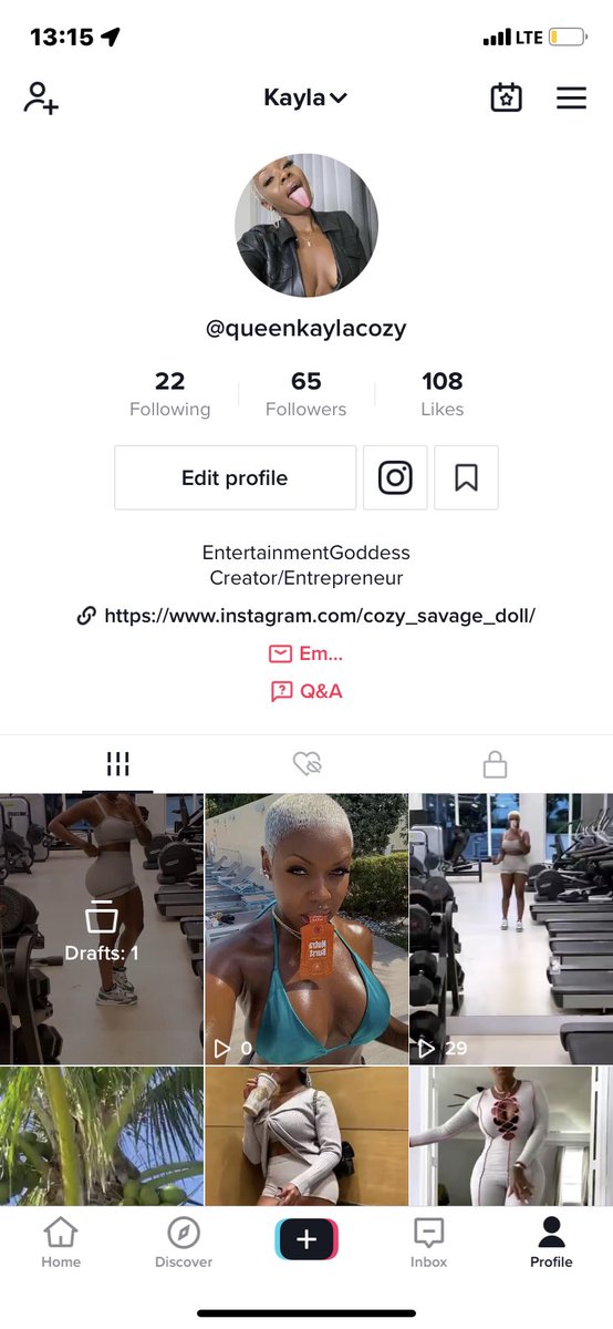 Follow me on tik tok