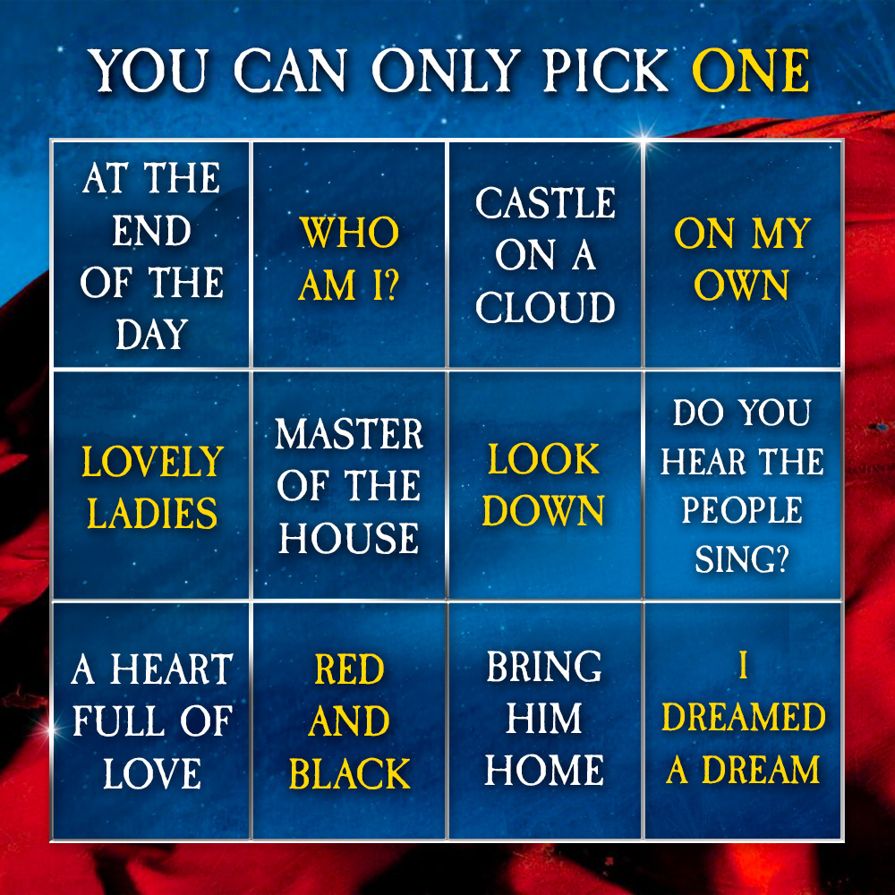 Les Misérables tweet media