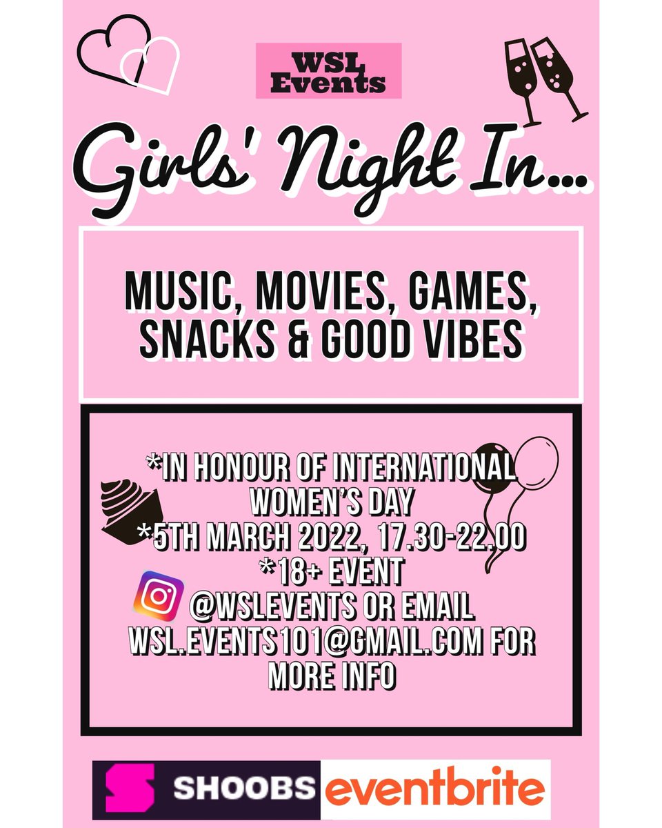 NOAWorldEnt's tweet photo. “Girls’ Night In” will be a fun filled evening, with  Music, Snacks &amp; Goodies, Games and more! 

This is an inclusive, all woman event, all women are welcome! Let’s come together and celebrate womanhood and sisterhood! 

https://t.co/JUQYbnd9xf https://t.co/P1ZXKbHEmZ