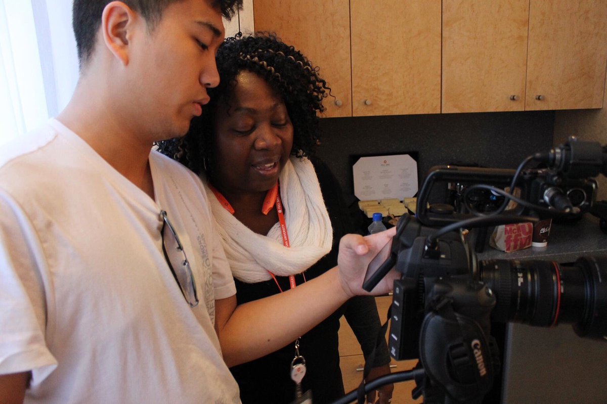 BFJFilm's tweet photo. One thing is for sure, @RachelFBetts’ smile is contagious and makes any set an amazing work environment!  

She is passionate and always dedicated to her craft. It’s a real blessing to get to collaborate with her. 

#FemaleDirector #BlackHistoryMonth https://t.co/9KEmZQWqOf