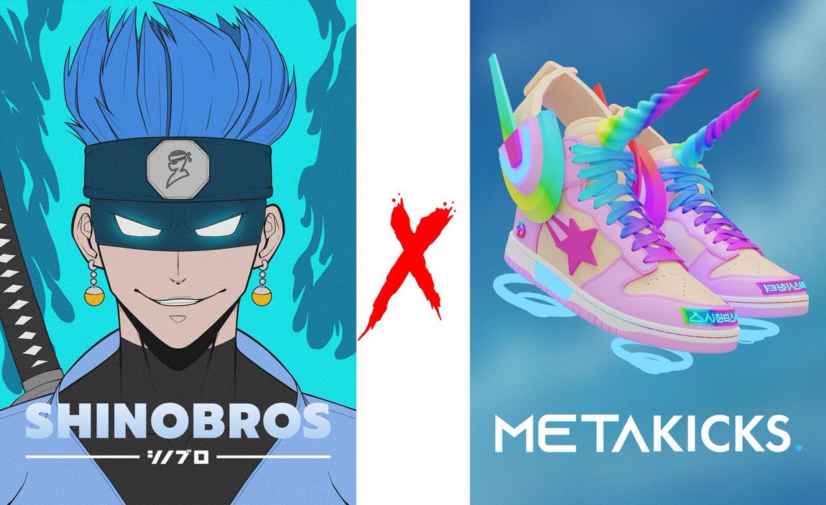 <a href="/TheShinobros/">Shinobros 🥷</a> X @Sneakmart 

@sneakmart has partnered with us to #giveaway            
10 Whitelist spots!

Metakicks de is a NFT collection powered by a famous Sneakers App ! 

To participate:
⛩️Follow Both <a href="/TheShinobros/">Shinobros 🥷</a> &amp; @Sneakmart  
⛩️Like &amp; Retweet ✅
⛩️Tag  3 friends 

24H